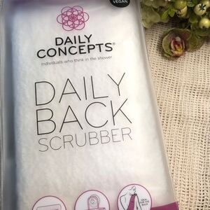 NWT🆕 Daily Concepts Daily  Organic Back Scrubber Helps with Cellulite